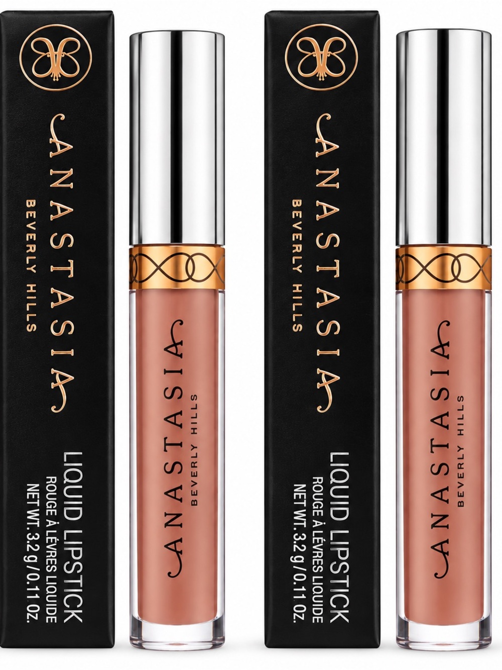 Anastasia Beverly Hills Liquid Lipstick Grim 3.2g 0.11 oz Bundle Lot of 2 NEW
